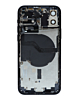 Back Housing Frame with Small Components Pre-Installed for iPhone 12 (BLACK) (OEM Pull A Grade)