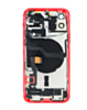 Back Housing Frame with Charging Port Flex & Small Parts for iPhone 12 (International) (RED) (OEM Pull A Grade)