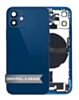 Back Housing Frame with Charging Port Flex & Small Parts for iPhone 12 Mini (BLUE) (OEM Pull A Grade)