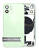 Back Housing Frame with Charging Port Flex & Small Parts for iPhone 12 Mini (GREEN) (OEM Pull A Grade)
