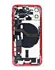 Back Housing Frame with Charging Port Flex & Small Parts for iPhone 12 Mini (RED) (OEM Pull A Grade)