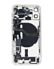 Back Housing Frame with Charging Port Flex & Small Parts for iPhone 12 Mini (WHITE) (OEM Pull A Grade)