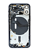 Back Housing Frame (BLACK) (OEM Pull A Grade) with Small Components Pre-Installed for iPhone 12 Mini