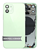 Back Housing Frame (GREEN) (OEM Pull A Grade) with Small Components Pre-Installed for iPhone 12 Mini