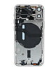 Back Housing Frame (WHITE) (OEM Pull A Grade) with Small Components Pre-Installed for iPhone 12 Mini