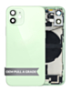 Back Housing Frame with Charging Port Flex & Small Parts for iPhone 12 Mini (International) (GREEN) (OEM Pull A Grade)