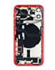 Back Housing Frame with Charging Port Flex & Small Parts for iPhone 12 Mini (International) (RED) (OEM Pull A Grade)