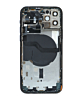 Back Housing Frame with Small Components Pre-Installed for iPhone 12 Pro (PACIFIC BLUE) (OEM Pull A Grade)