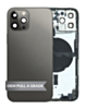 Back Housing Frame with Small Components Pre-Installed for iPhone 12 Pro (GRAPHITE) (International) (OEM Pull A Grade)