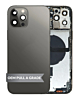 Back Housing Frame with Small Components Pre-Installed for iPhone 12 Pro Max (GRAPHITE) (OEM Pull A Grade)