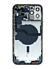 Back Housing Frame (PACIFIC BLUE) (OEM Pull A Grade) with Small Components Pre-Installed for iPhone 12 Pro Max