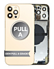 Order the Back Housing Frame with Small Components Pre-Installed for iPhone 12 Pro Max GOLD OEM Pull A Grade.






