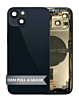 Back Housing Frame with Small Components Pre-Installed for iPhone 13 (MIDNIGHT) (US Version) (OEM Pull A Grade)
