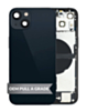 Back Housing Frame with Charging Port Flex & Small Parts for iPhone 13 (BLACK) (International) (OEM Pull A Grade)