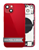 Back Housing Frame with Charging Port Flex & Small Parts for iPhone 13 (RED) (International) (OEM Pull A Grade)