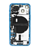 Back Housing Frame with Charging Port Flex & Small Parts for iPhone 13 Mini (BLUE) (US Version) (OEM Pull A Grade)