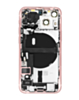 Back Housing Frame with Charging Port Flex & Small Parts for iPhone 13 Mini (PINK) (US Version) (OEM Pull A Grade)