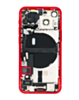 Back Housing Frame with Charging Port Flex & Small Parts for iPhone 13 Mini (RED) (US Version) (OEM Pull A Grade)