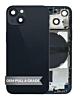 Back Housing Frame (MIDNIGHT) (US Version) (OEM Pull A Grade) with Small Components Pre-Installed for iPhone 13 Mini