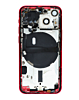 Back Housing Frame (RED) (US Version) (OEM Pull A Grade) with Small Components Pre-Installed for iPhone 13 Mini