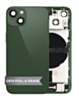 Back Housing Frame with Charging Port Flex & Small Parts for iPhone 13 Mini (GREEN) (International) (OEM Pull A Grade)