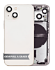 Housing Frame with Small Parts Pre-Installed for iPhone 13 Mini (WHITE) (International) (OEM Pull A Grade)