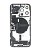 Back Housing Frame with Charging Port Flex & Small Parts for iPhone 13 Pro (SILVER) (US Version) (OEM Pull B Grade)