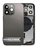 Back Housing Frame (GRAPHITE) (US Version) (OEM Pull A Grade) with Small Components Pre-Installed for iPhone 13 Pro