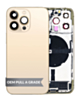 Back Housing Frame with Charging Port Flex & Small Parts for iPhone 13 Pro (GOLD) (International) (OEM Pull A Grade)