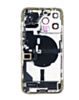 Back Housing Frame with Charging Port Flex & Small Parts for iPhone 13 Pro (GOLD) (International) (OEM Pull A Grade)