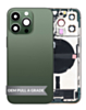 Back Housing Frame with Charging Port Flex & Small Parts for iPhone 13 Pro (GREEN) (International) (OEM Pull A Grade)