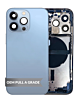 Housing Frame with Small Parts Pre-Installed for iPhone 13 Pro (BLUE) (International) (OEM Pull A Grade)