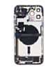 Back Housing Frame with Charging Port Flex & Small Parts for iPhone 13 Pro Max (SIERRA BLUE) (US Version) (OEM Pull B Grade)