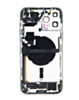 Back Housing Frame with Charging Port Flex & Small Parts for iPhone 13 Pro Max (ALPINE GREEN) (US Version) (OEM Pull B Grade)