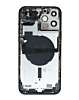 Back Housing Frame (GRAPHITE) (US Version) (OEM Pull A Grade) with Small Components Pre-Installed for iPhone 13 Pro Max