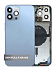 Back Housing Frame with Small Components Pre-Installed for iPhone 13 Pro Max (SIERRA BLUE) (US Version) (OEM Pull A Grade)