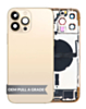 Back Housing Frame with Charging Port Flex & Small Parts for iPhone 13 Pro Max (GOLD) (International) (OEM Pull A Grade)