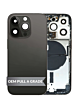 Back Housing Frame with Small Components Pre-Installed for iPhone 14 Pro (SPACE BLACK) (US Version) (OEM Pull A Grade)