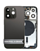 Purchase the housing frame with small parts pre-installed for iPhone 14 Pro in Black, International version, OEM pull A grade.