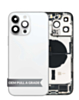 Back Housing Frame with Charging Port Flex & Small Parts for iPhone 14 Pro Max (SILVER) (US Version) (OEM Pull A Grade)