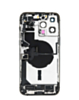 Back Housing Frame with Charging Port Flex & Small Parts for iPhone 14 Pro Max (SPACE BLACK) (International) (OEM Pull B Grade)