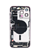 Back Housing Frame with Charging Port Flex & Small Parts for iPhone 14 Pro Max (DEEP PURPLE) (International) (OEM Pull B Grade)
