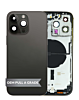 Housing Frame (SPACE BLACK) (International) (OEM Pull A Grade) Small Parts Pre-Installed for iPhone 14 Pro Max