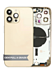 Housing Frame with Small Parts Pre-Installed for iPhone 14 Pro Max (GOLD) (International) (OEM Pull A Grade)