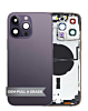 Housing Frame (DEEP PURPLE) (International) (OEM Pull A Grade) Small Parts Pre-Installed for iPhone 14 Pro Max