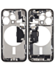 Back Housing Frame with Charging Port Flex & Small Parts for iPhone 15 Pro (NATURAL TITANIUM) (International) (OEM Pull A Grade)