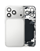 Back Housing Frame with Charging Port Flex & Small Parts for iPhone 17 Pro (SILVER) (International) (OEM Pull A Grade)