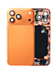 Back Housing Frame with Charging Port Flex & Small Parts for iPhone 17 Pro Max (COSMIC ORANGE) (US Version) (OEM Pull A Grade)