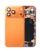 Back Housing Frame with Charging Port Flex & Small Parts for iPhone 17 Pro Max (COSMIC ORANGE) (International) (OEM Pull A Grade)