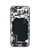 Back Housing Frame with Charging Port Flex & Small Parts for iPhone 17 Pro Max (SILVER) (International) (OEM Pull A Grade)